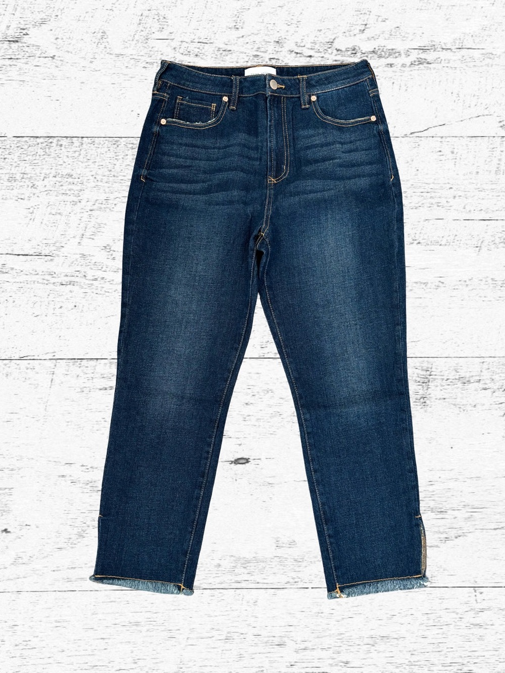Dear John Dark Indigo Ankle Crop Jeans